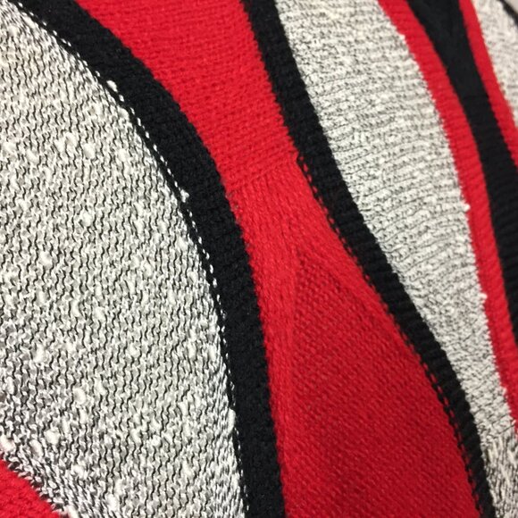 Vintage 90s Mens XL Sweater Textured Knit Coogie Style Hip Hop Alan Stuart - Picture 4 of 7